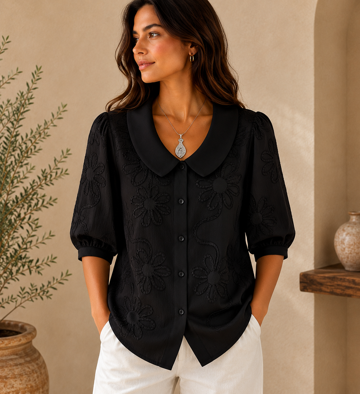 Blusa elegante Fiora
