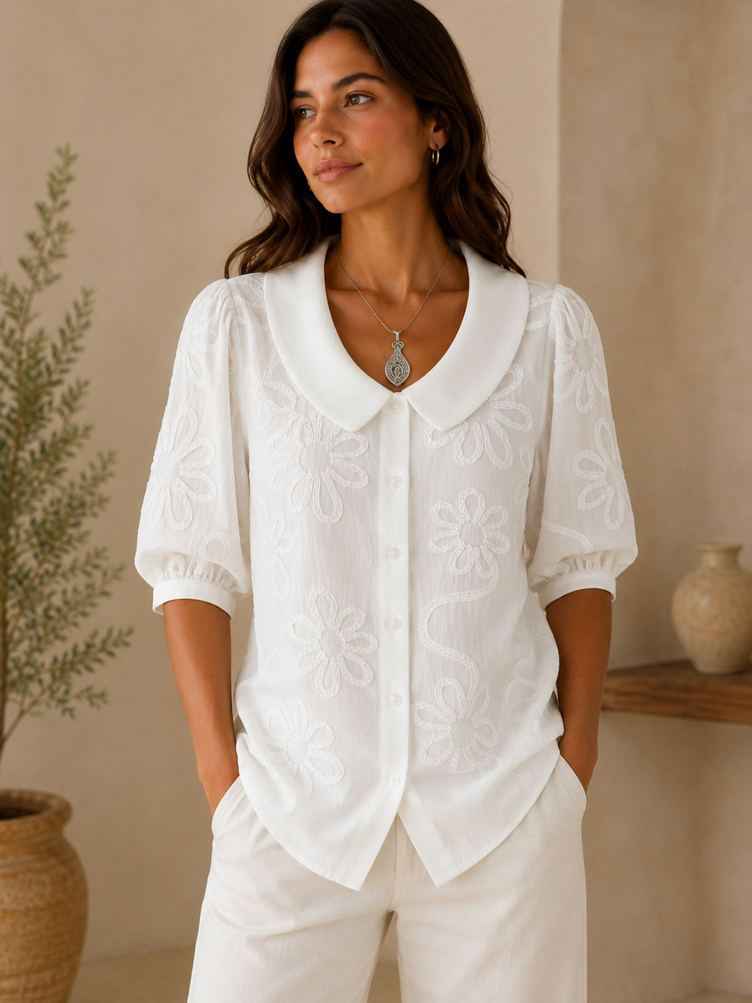 Blusa elegante Fiora