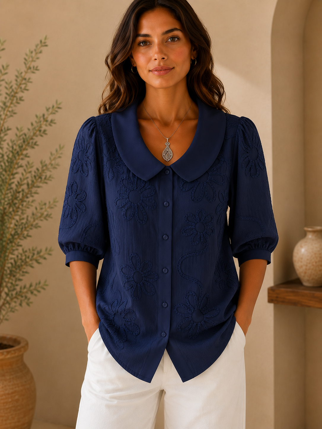 Blusa elegante Fiora