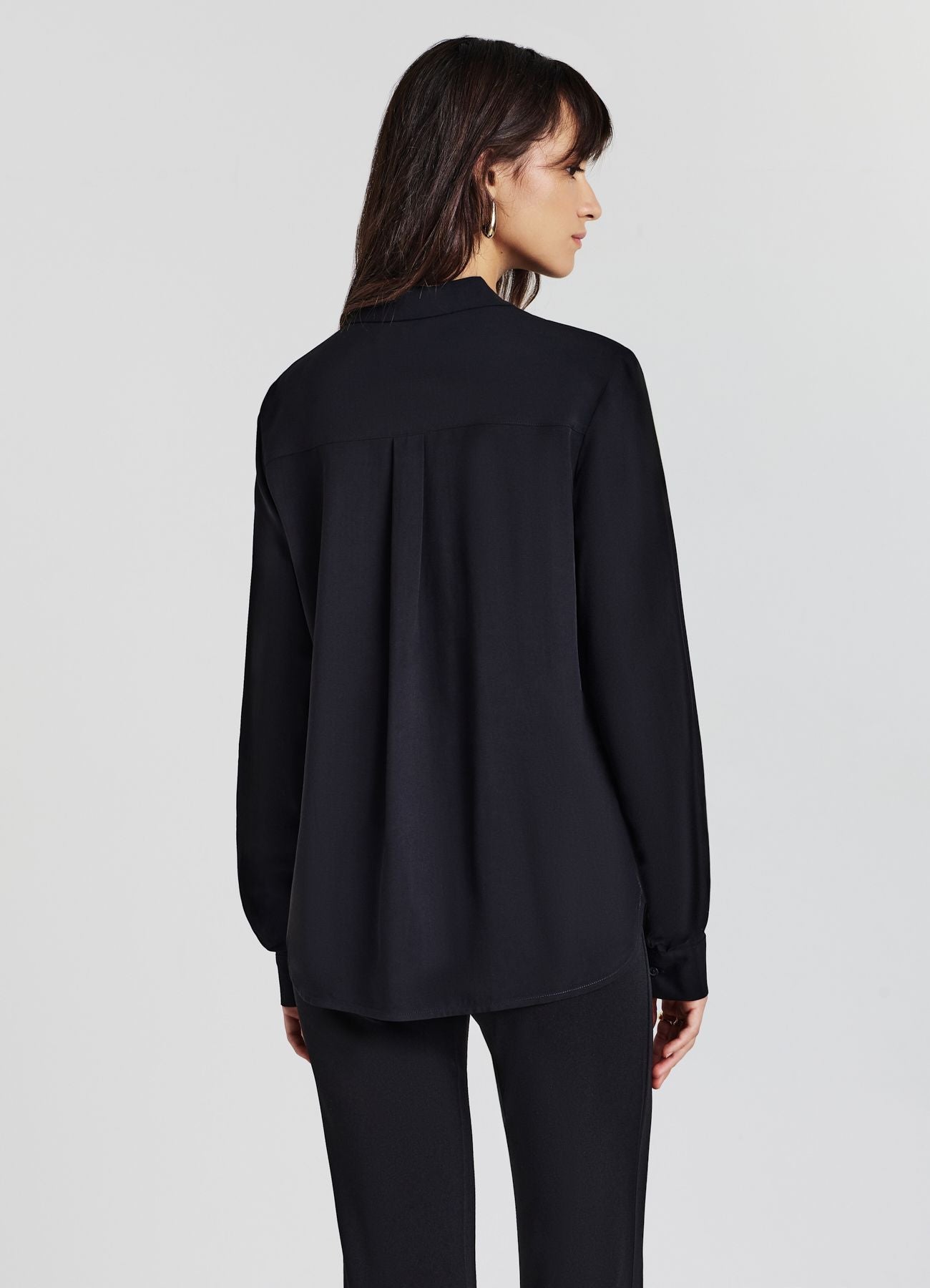 Camisa Oversize de Viscosa para Mujer