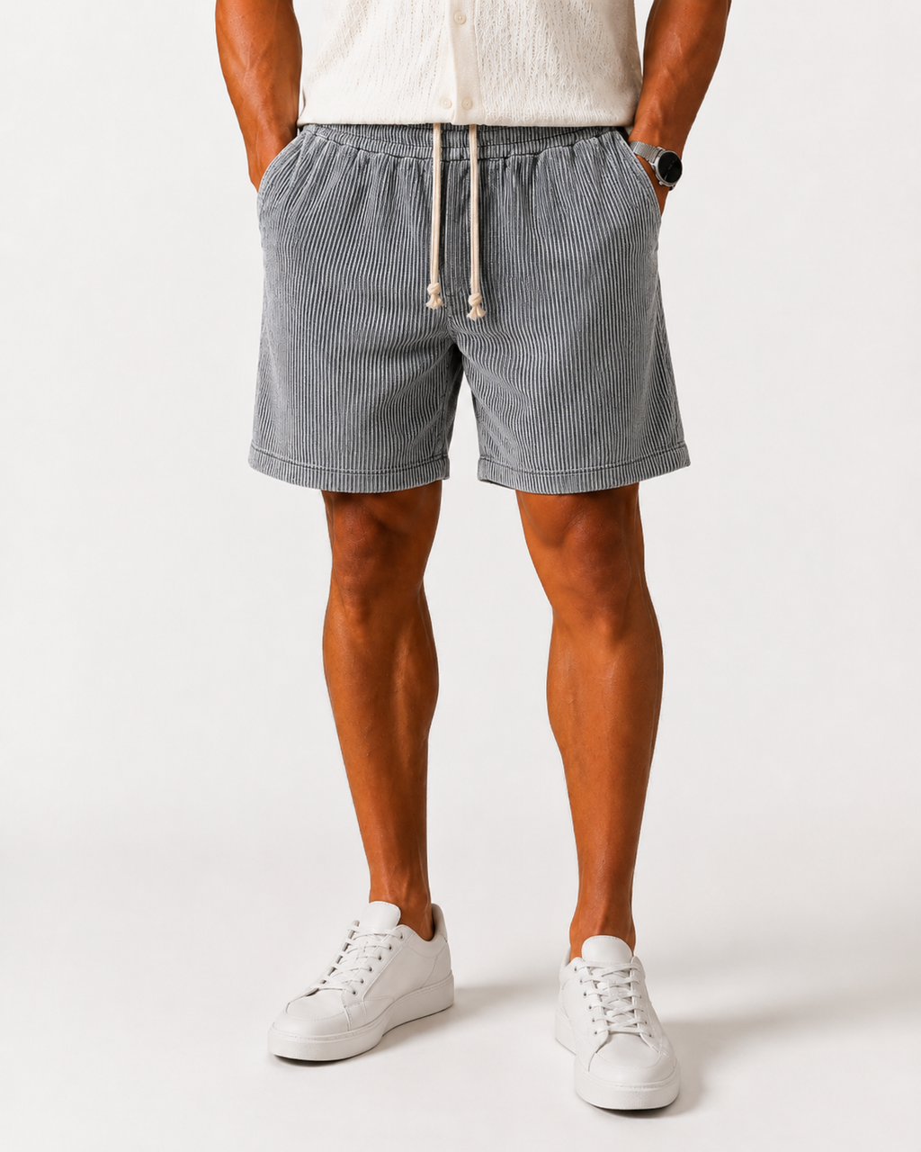 Pantalones cortos elegantes para hombre