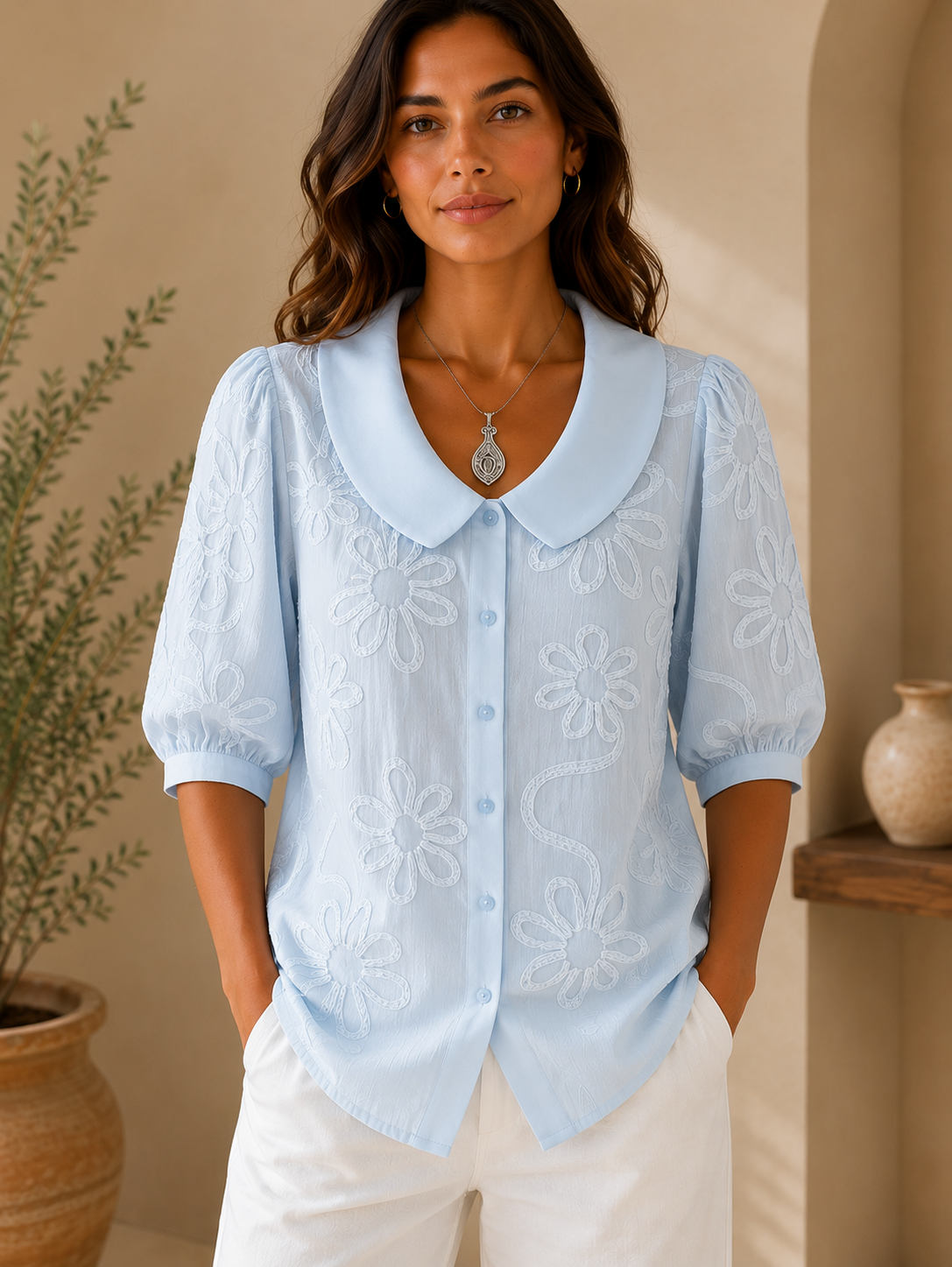 Blusa elegante Fiora