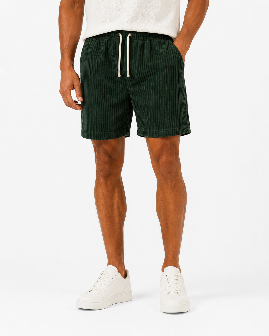 Pantalones cortos elegantes para hombre