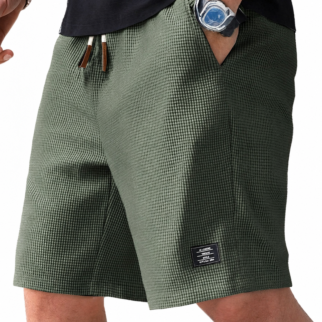 Pantalones cortos ligeros para hombre